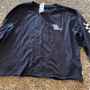 Vans long shirt size m brand new with tags